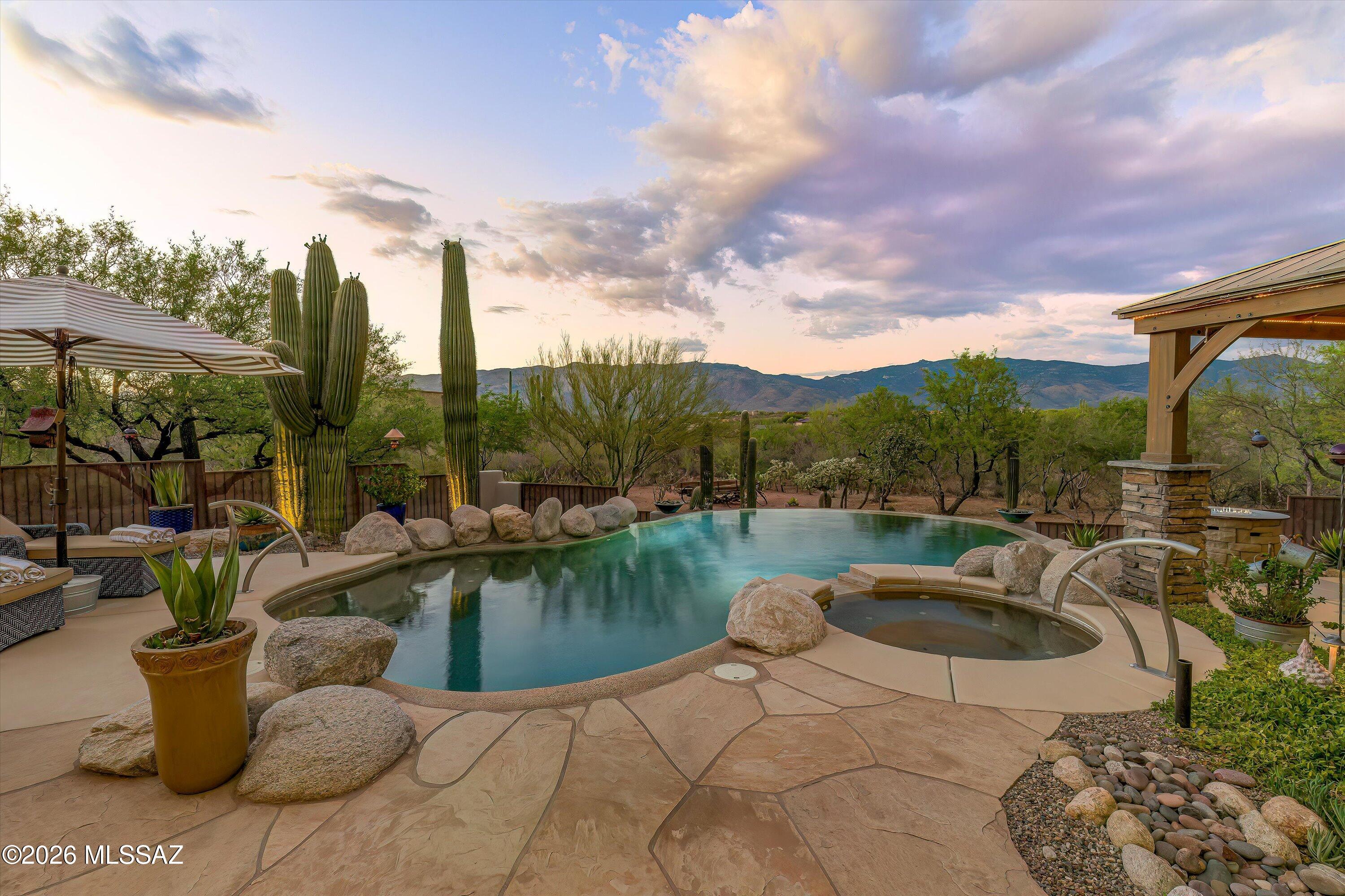 15236 East Two Bar Z Ranch Place Vail, AZ 85641 - Photo 10 of 49 Pool & Spa