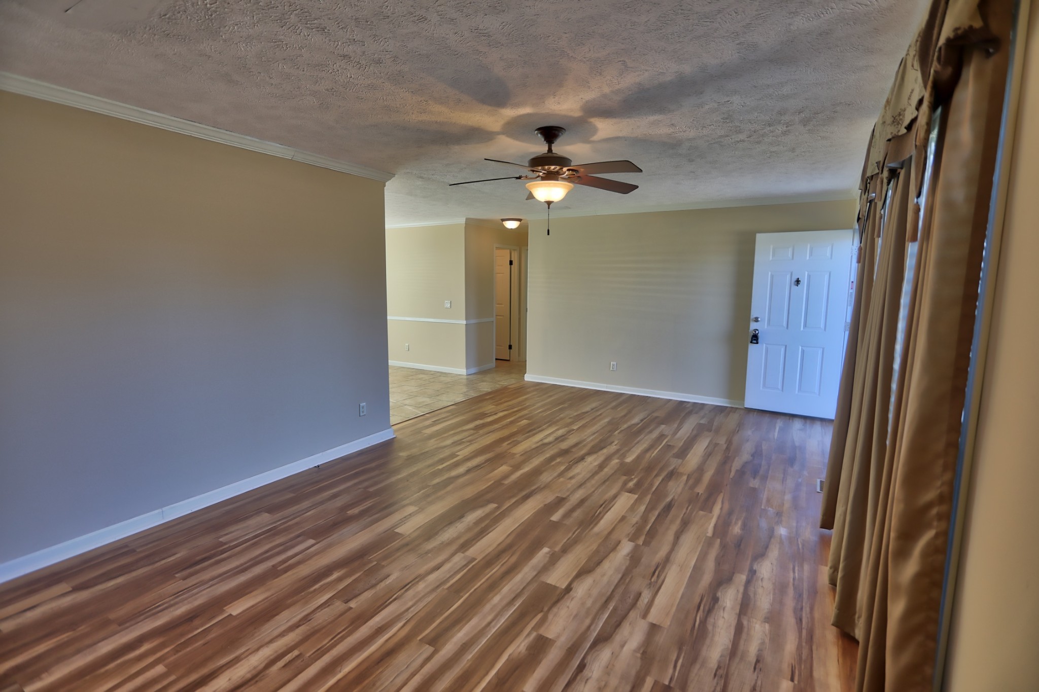 7438 Chowning Road Springfield, TN 37172 - Photo 3 of 33 wooden floor in an empty room with a window