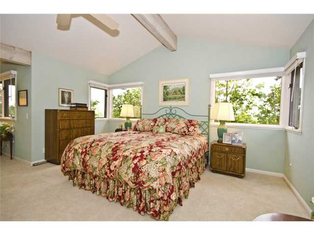 17505 Corte Lomas Verdes Poway, CA 92064 - Photo 15 of 25 Master suite with sitting area and sliding doors that open out to the pool/spa area. This room features beatiful views from all windows.