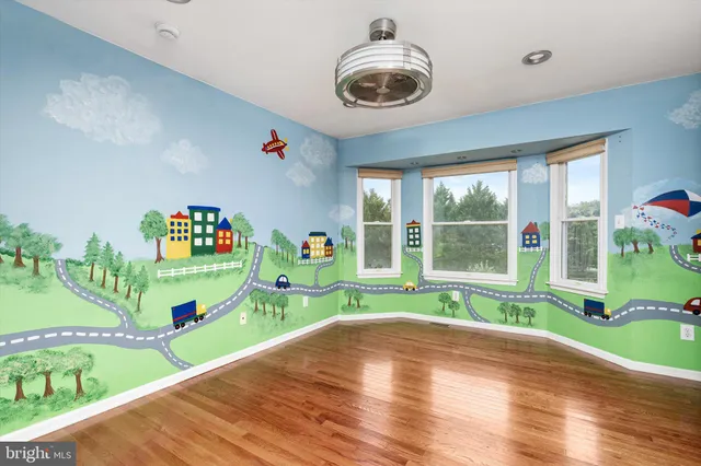 a very nice looking room with a large window