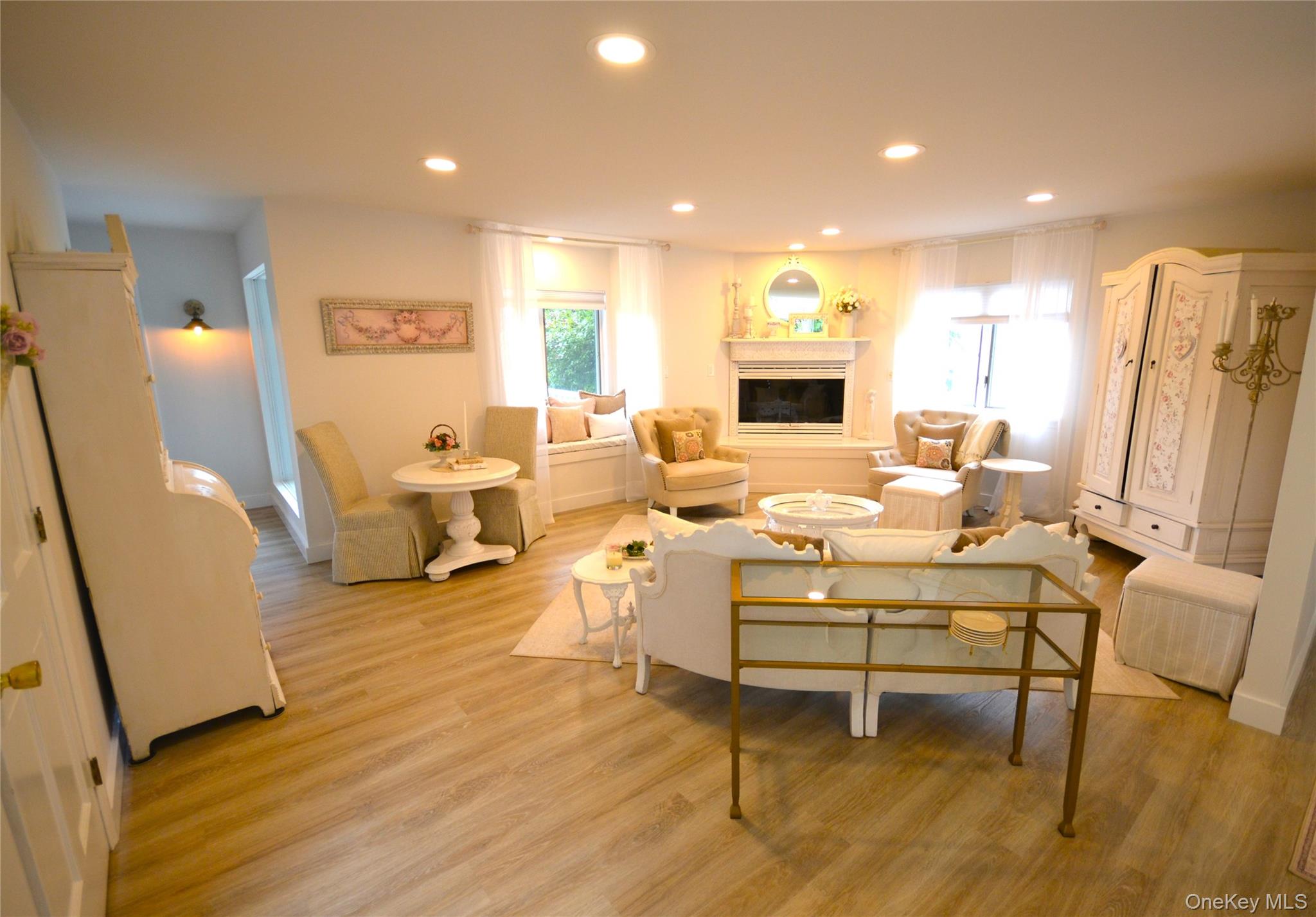 266 Shear Hill Road Mahopac, NY 10541 - Photo 23 of 34 a living room with furniture a fireplace and a flat screen tv