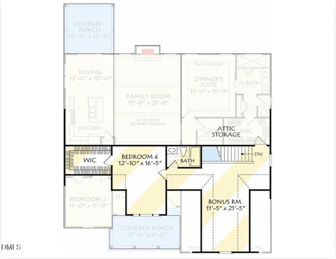 2024 Enon Road Oxford, NC 27565 - Photo 4 of 5 a picture of a bench in front of a door