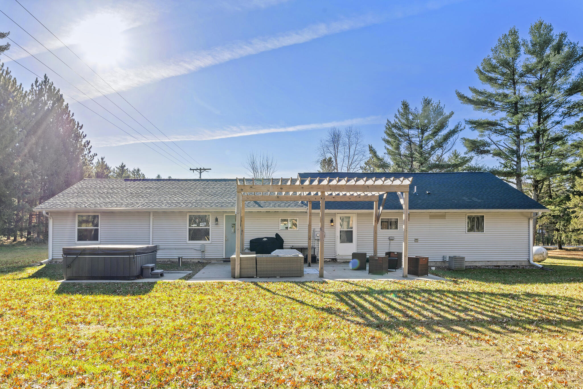 W8302 County Rd J Dewhurst, WI 54754 - Photo 28 of 37 29 BACK OF HOUSE