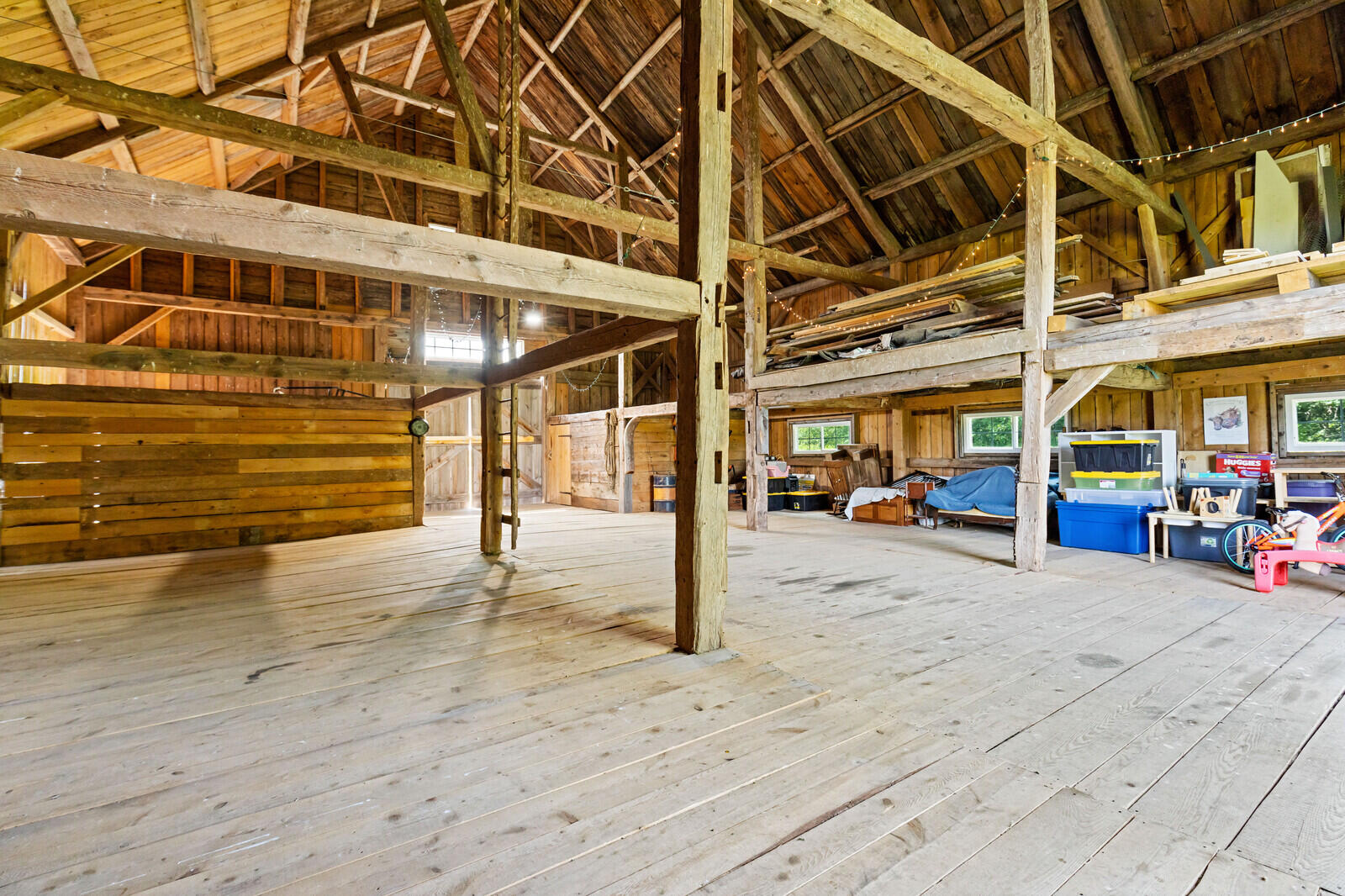 2140 Level Hill Road Palermo, ME 04354 - Photo 10 of 49 Barn interior