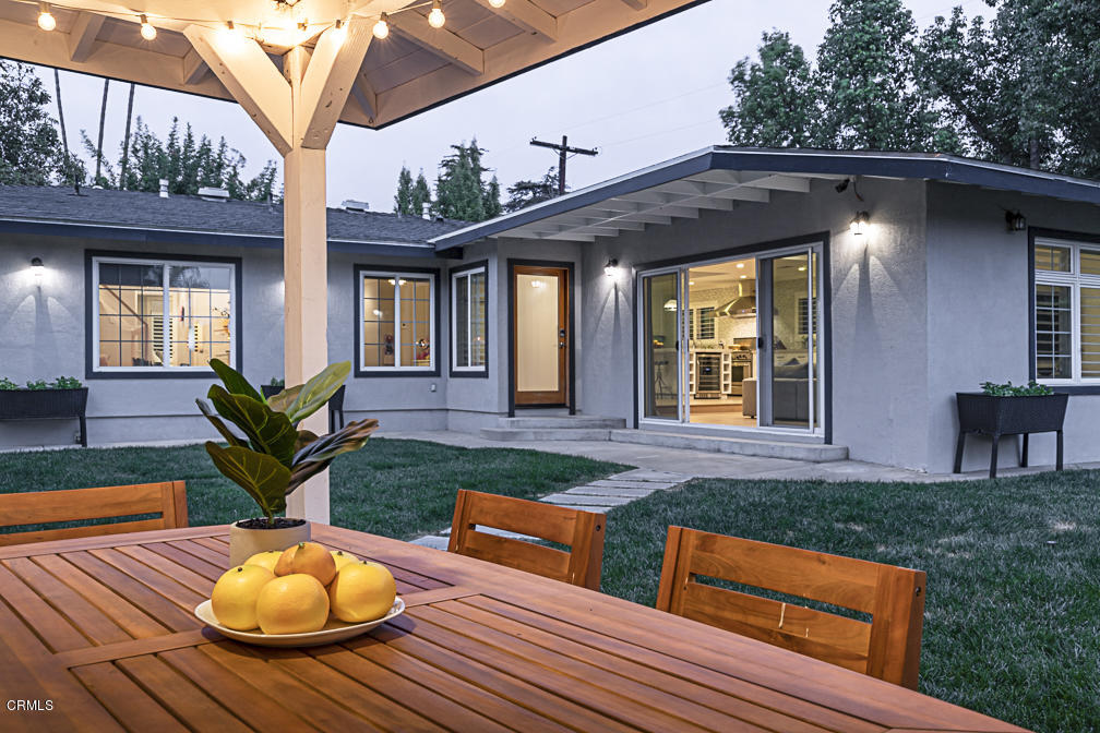 3710 Hampton Road Pasadena, CA 91107 - Photo 35 of 42 a view of an house with backyard space and porch