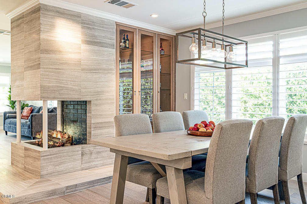 3710 Hampton Road Pasadena, CA 91107 - Photo 10 of 42 a view of a dining room with furniture window and outside view