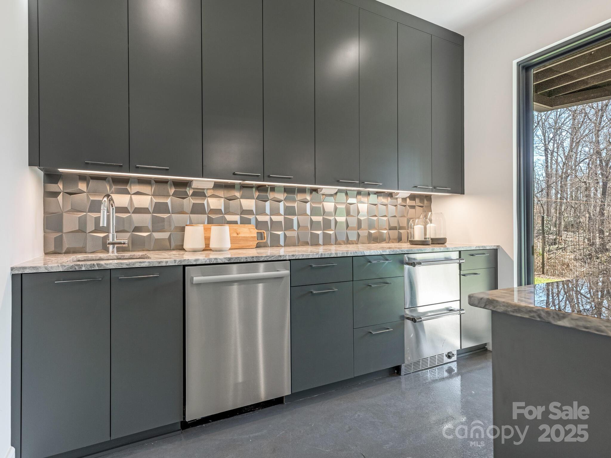 2832 Arcadia Avenue Charlotte, NC 28209 - Photo 34 of 48 a bathroom with a sink and a mirror