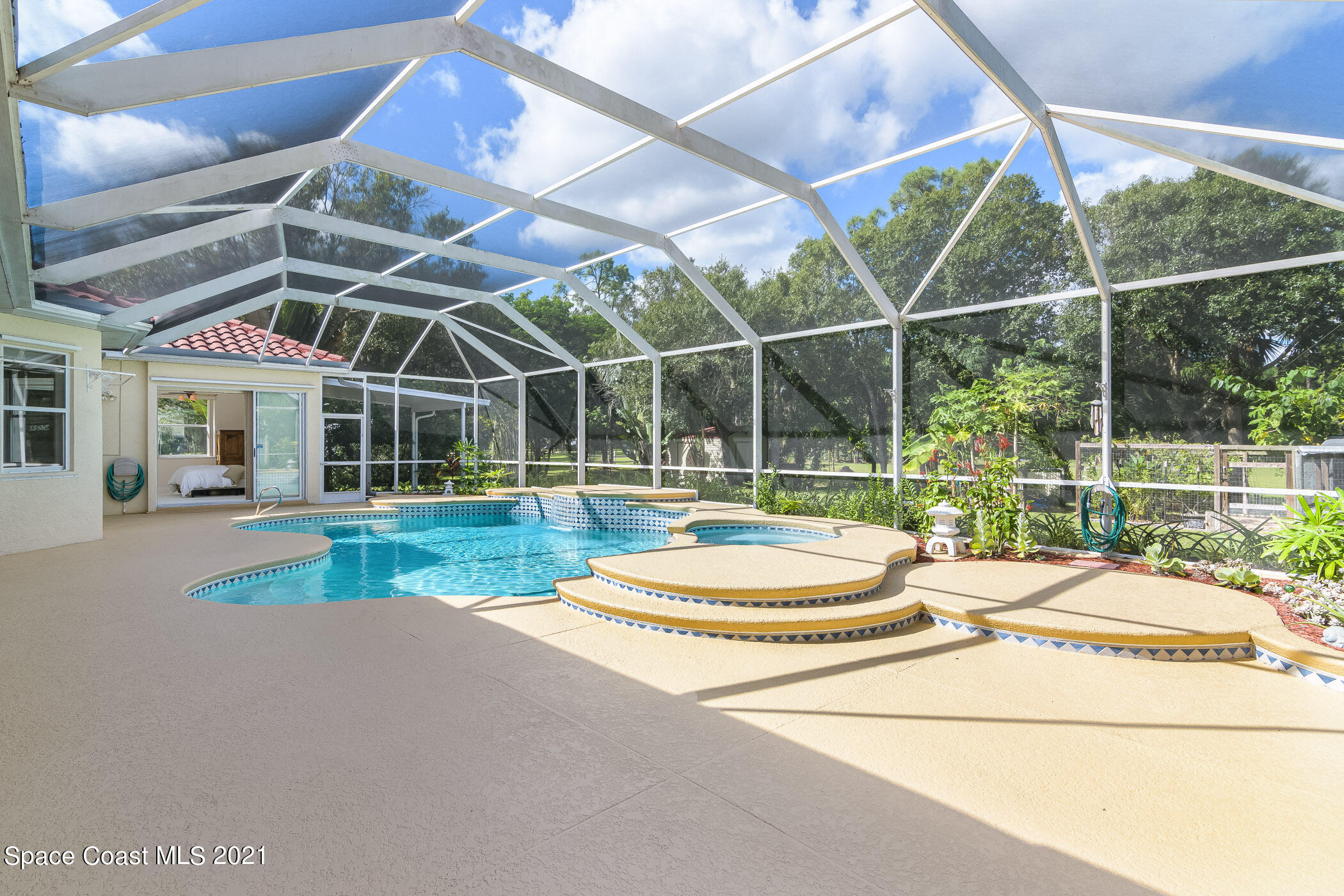 2360 Turtle Mound Road Melbourne, FL 32934 - Photo 33 of 62 large pool deck