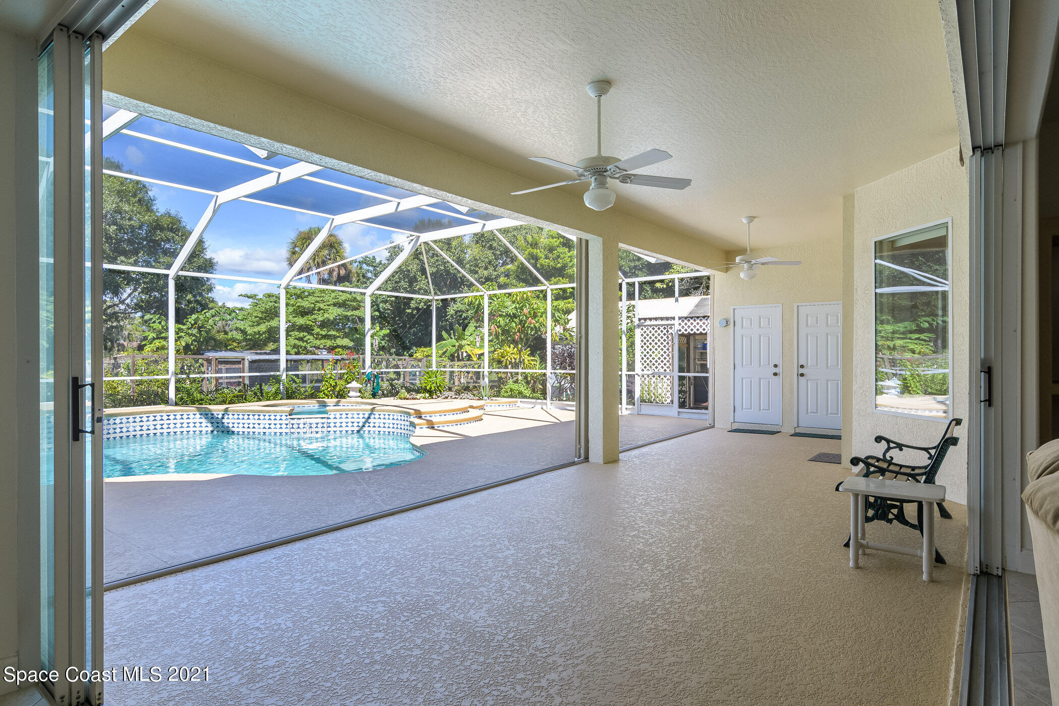 2360 Turtle Mound Road Melbourne, FL 32934 - Photo 34 of 62 spacious lanai
