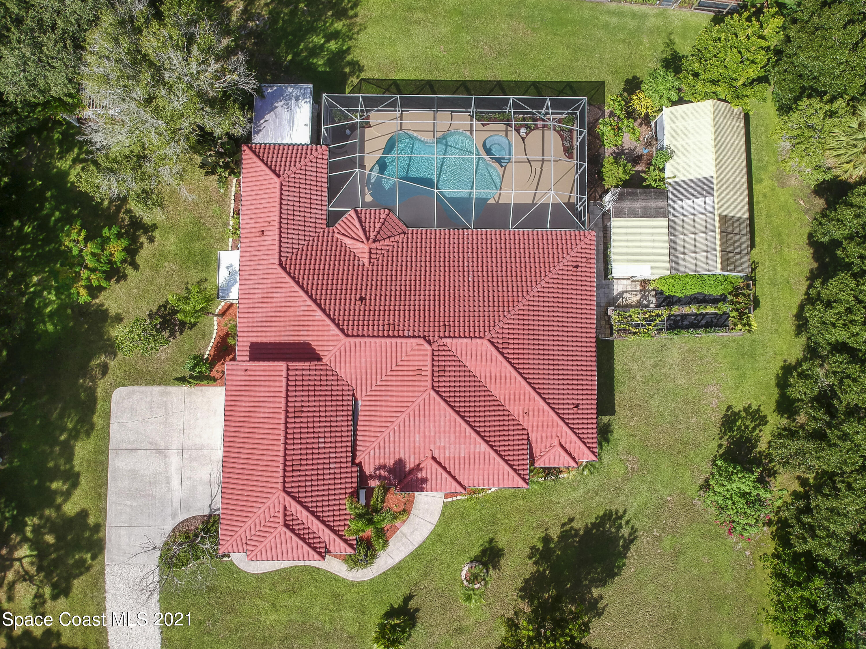 2360 Turtle Mound Road Melbourne, FL 32934 - Photo 48 of 62 Aerial