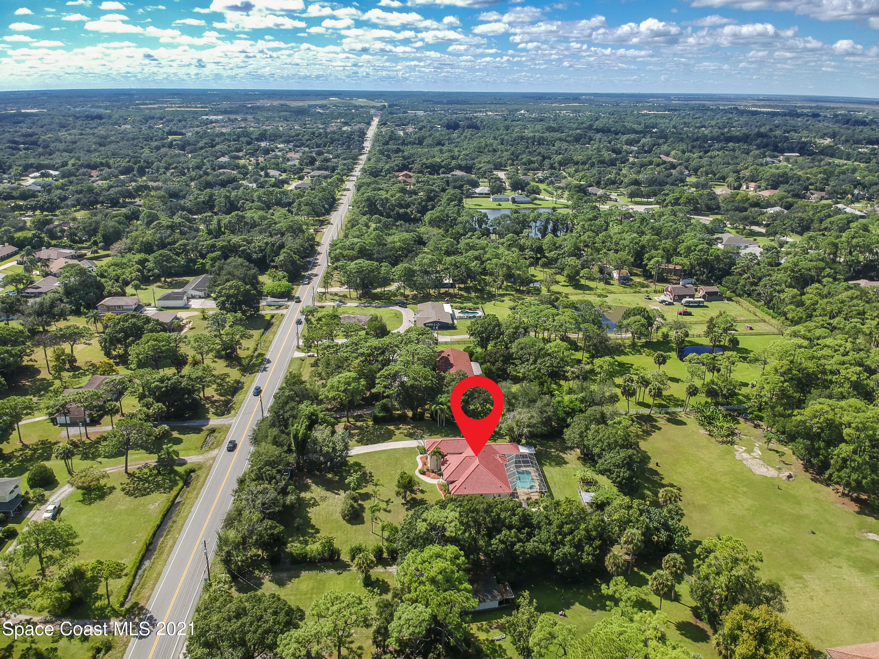 2360 Turtle Mound Road Melbourne, FL 32934 - Photo 53 of 62 Aerial of community