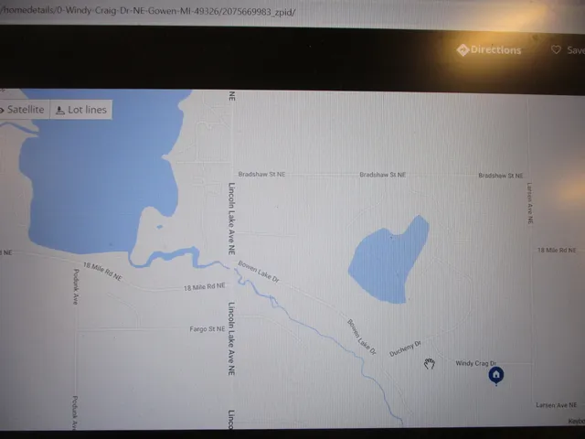 $37,900 | 13478 Windy Craig Drive Northeast, Gowen, MI 49326