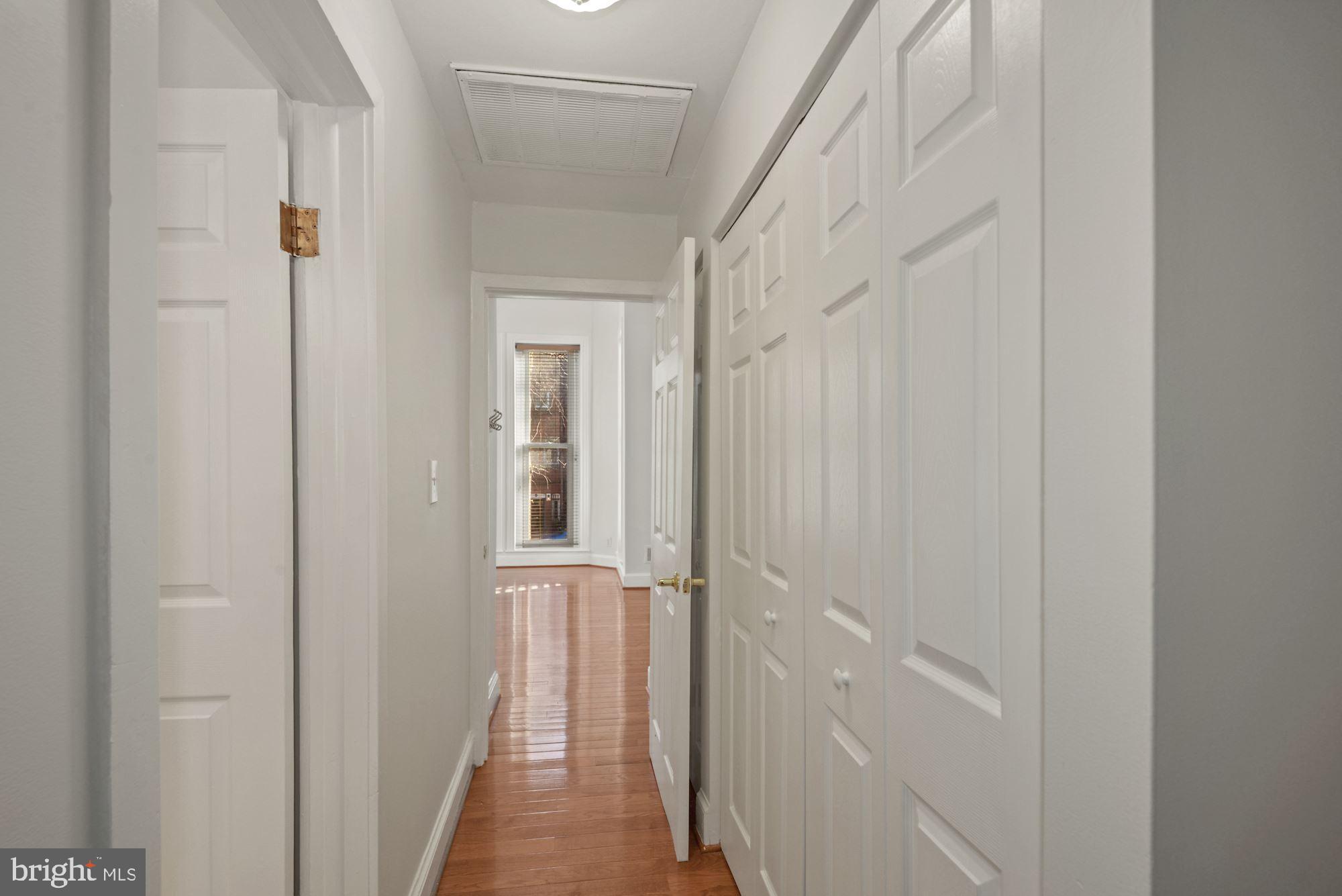 1305 P Street Northwest, Unit 1 Washington, DC 20005 - Photo 14 of 22 Hall with great closets!!