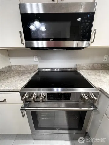 a close view of stove top oven