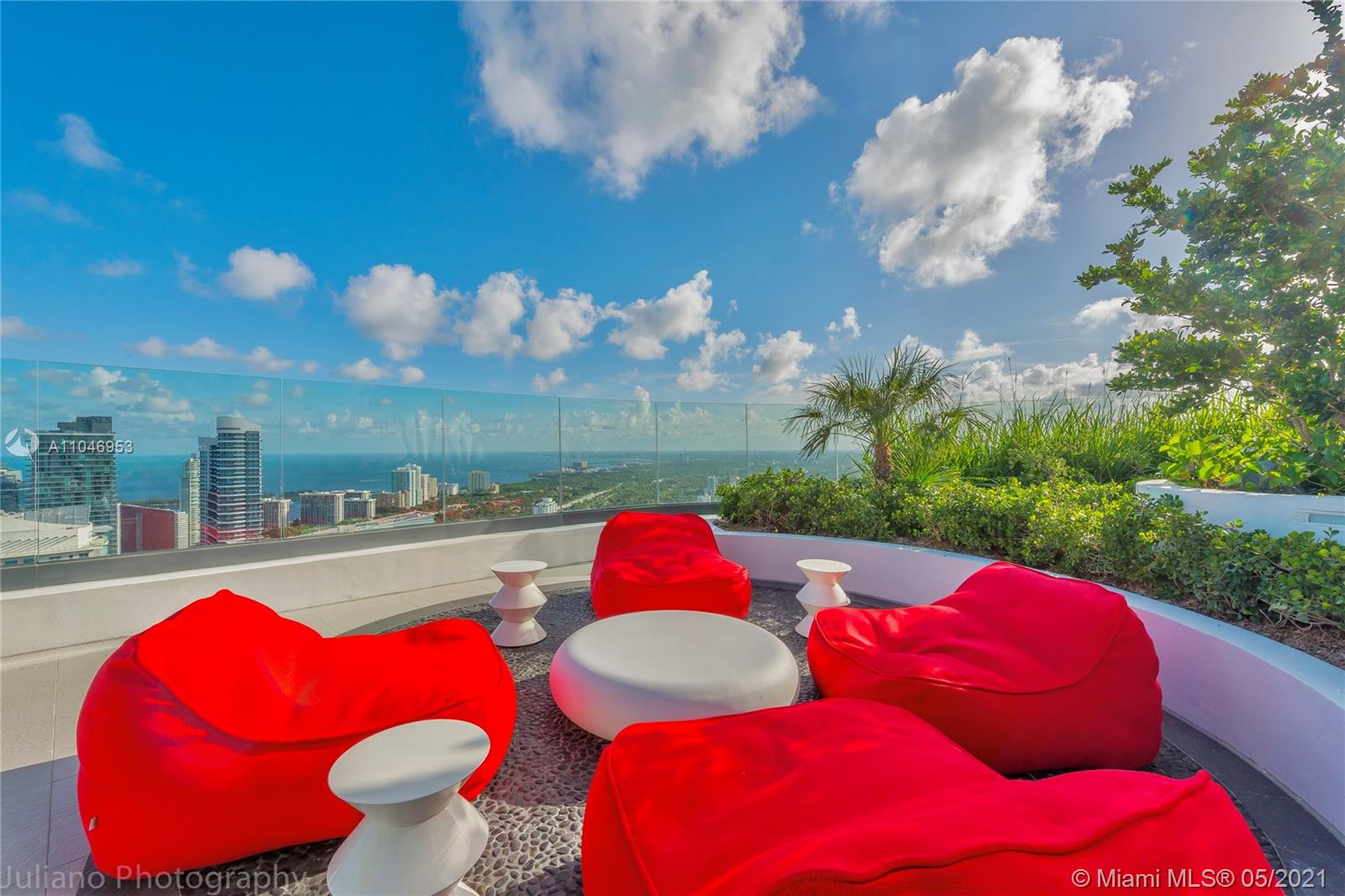 45 Southwest 9th Street, Unit 4204 Miami, FL 33130 - Photo 30 of 66 a view of outdoor space patio swimming pool and outdoor seating