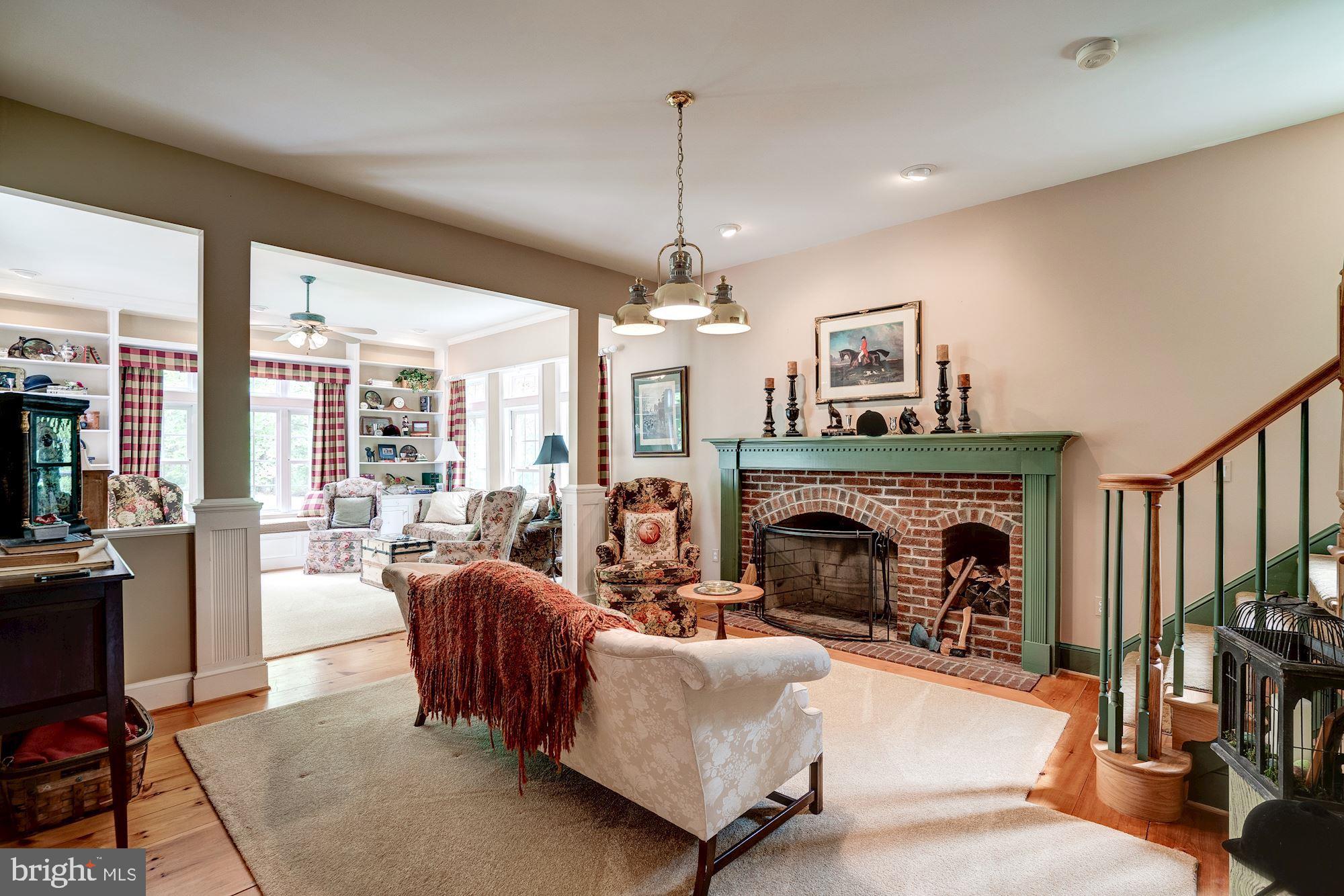 5400 Griffith Road Laytonsville, MD 20882 - Photo 16 of 77 Living Room w/ Fireplace