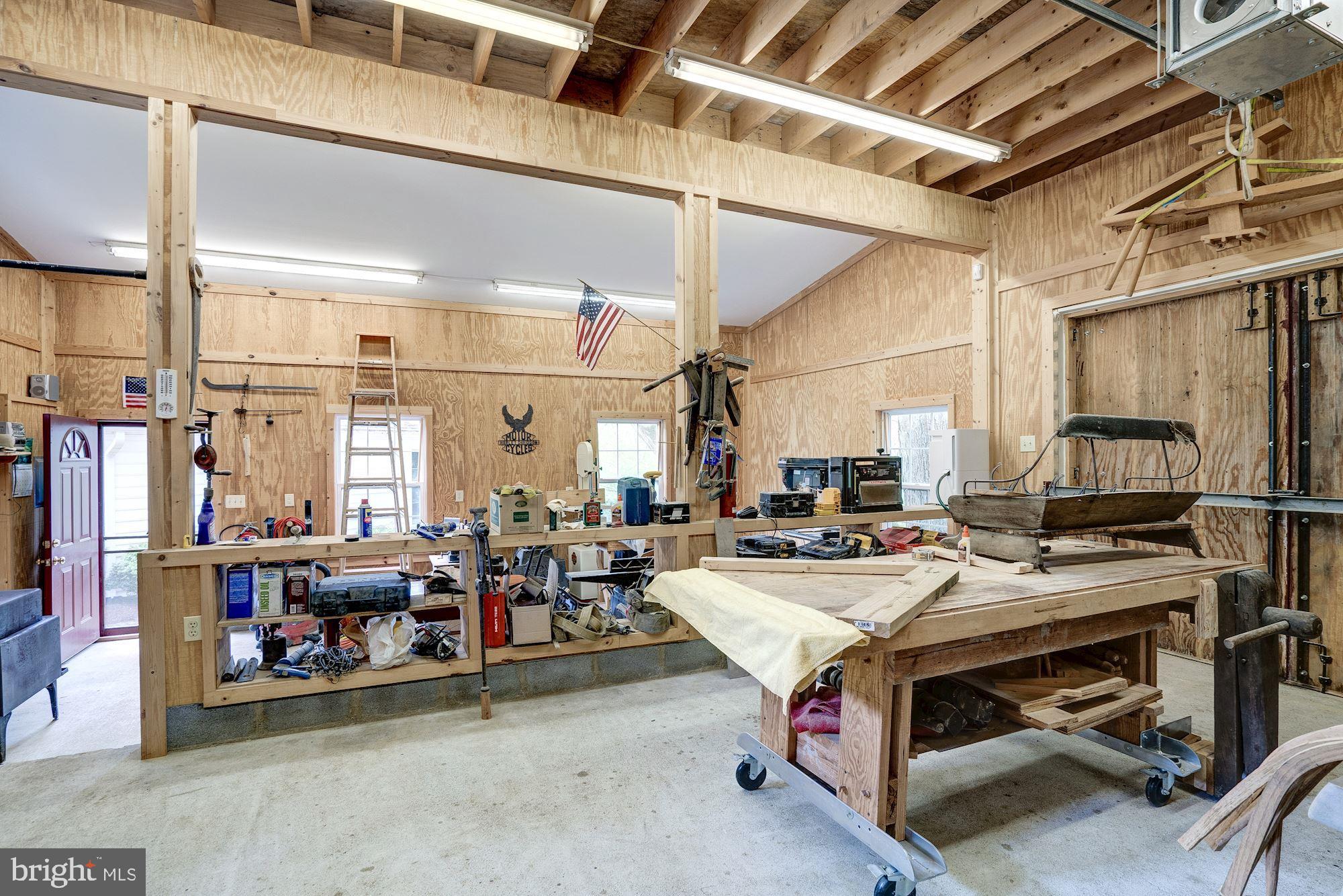 5400 Griffith Road Laytonsville, MD 20882 - Photo 62 of 77 Carriage House - Wood Shop