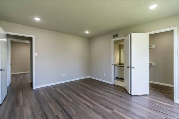 wooden floor in an empty room with wooden floor