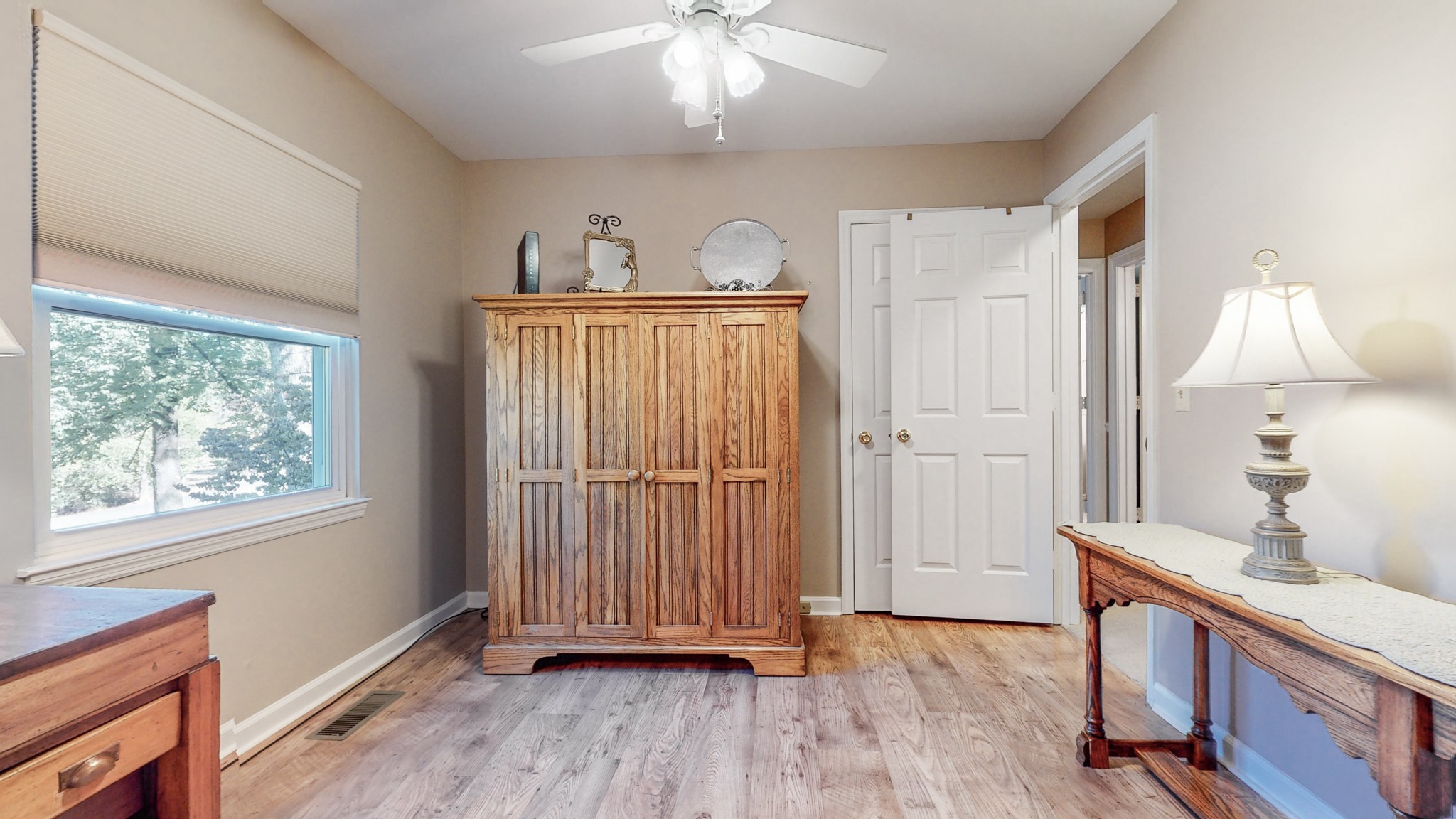 5510 Vanderbilt Road Old Hickory, TN 37138 - Photo 25 of 38 a view of a room with wooden floor cabinet and a window