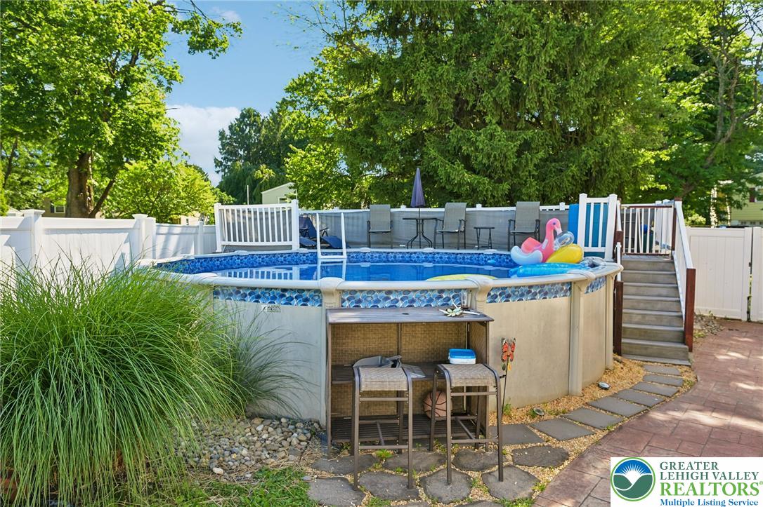 2649 Nottingham Road Bethlehem, PA 18017 - Photo 38 of 49 An inviting above-ground pool provides a refreshing backyard oasis.