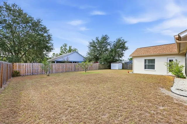 a house with trees in front of it