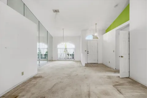 a view of an empty room with window