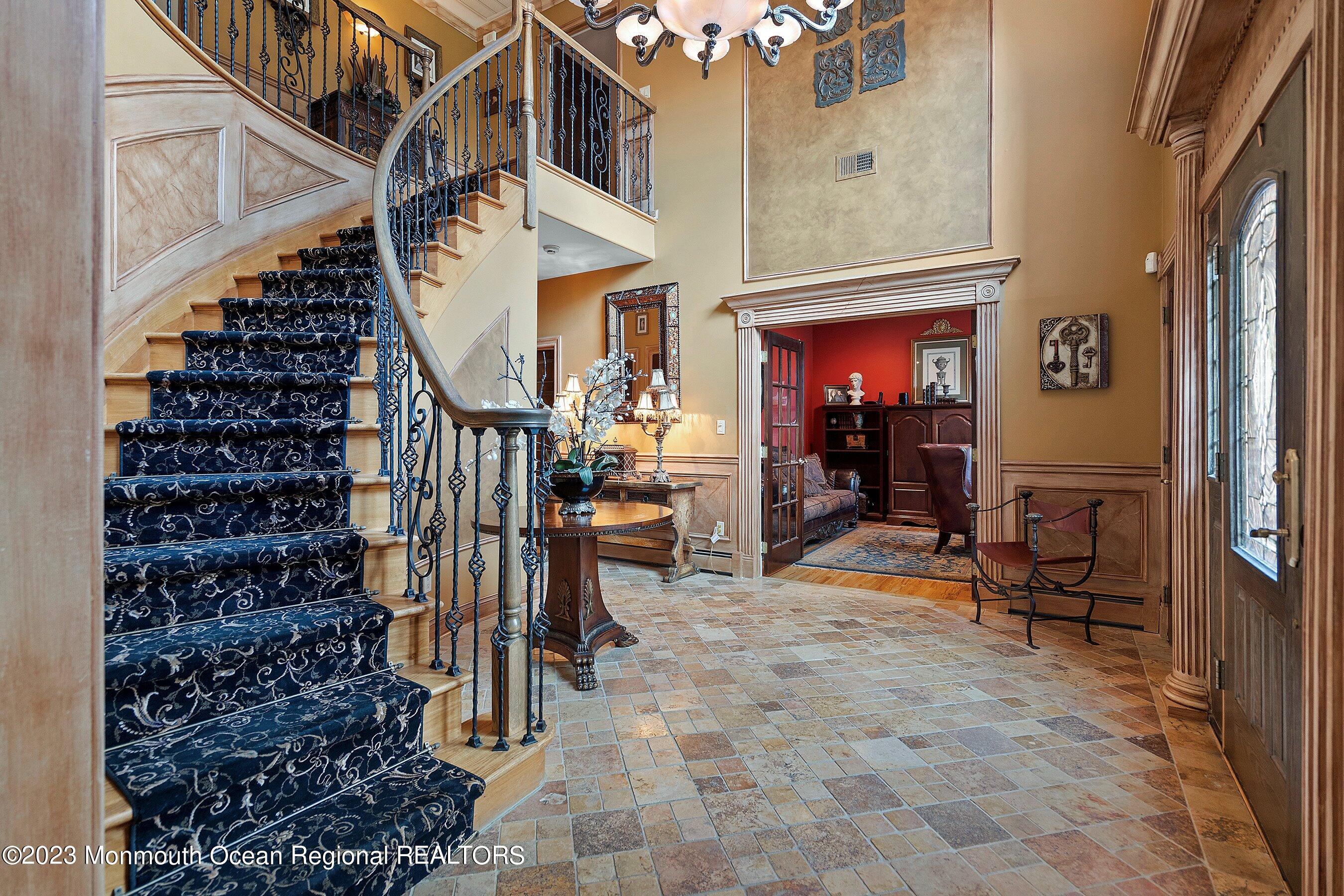 35 Sunnyside Road Howell, NJ 07731 - Photo 6 of 41 Elegant Staircase