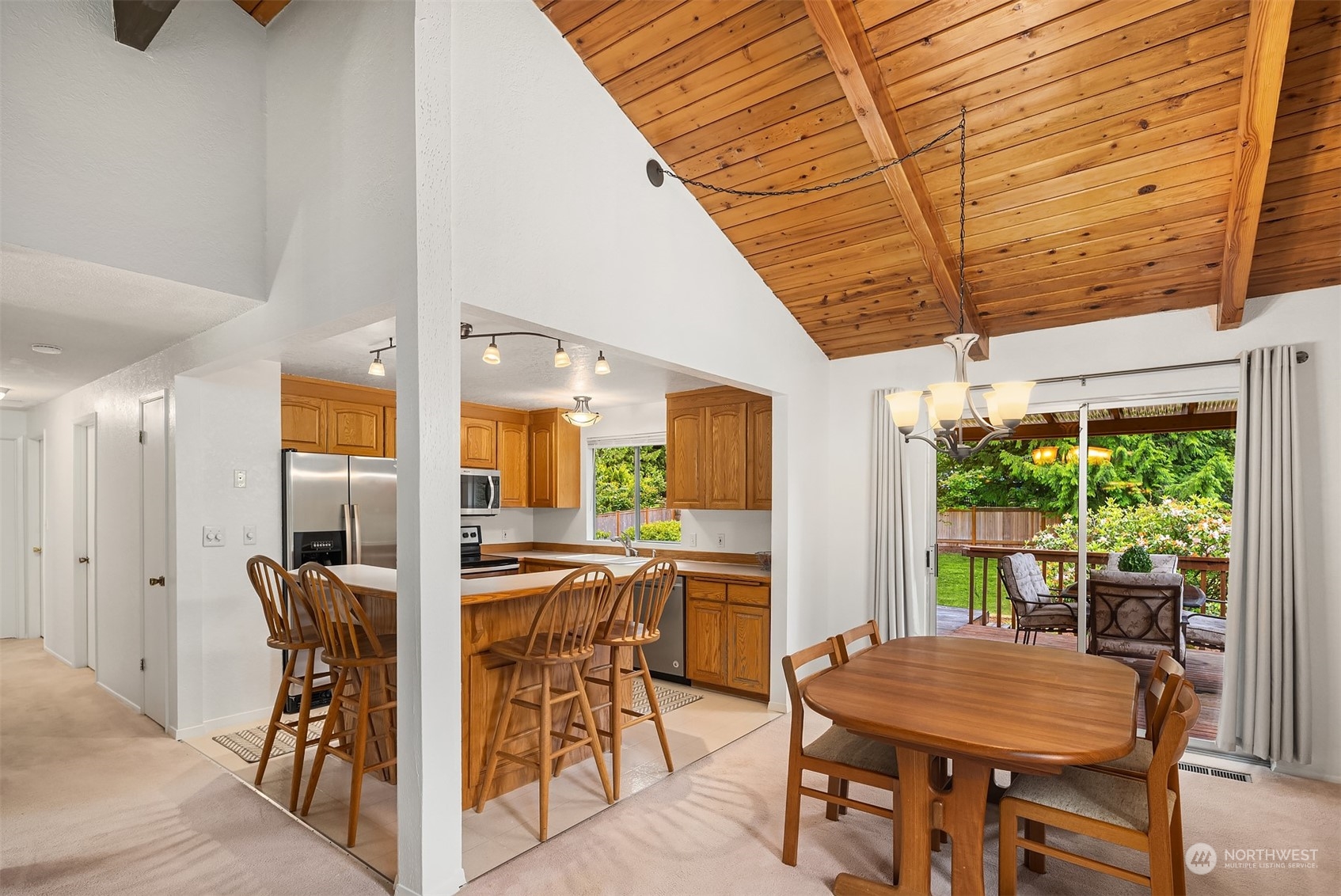 16604 3rd Avenue Southeast Bothell, WA 98012 - Photo 12 of 40 a view of a dining room with furniture window and outside view