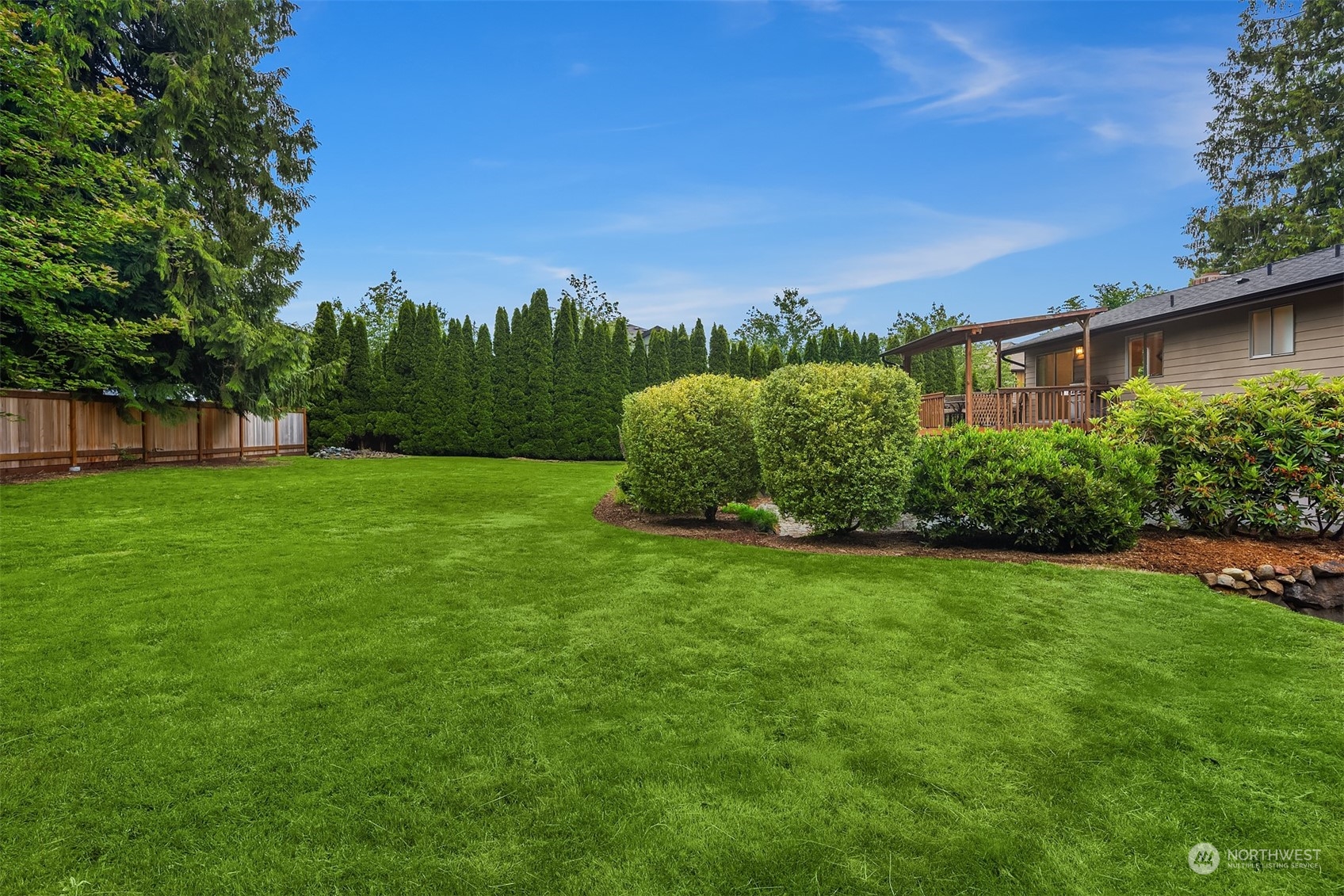 16604 3rd Avenue Southeast Bothell, WA 98012 - Photo 32 of 40 a view of a backyard with a garden