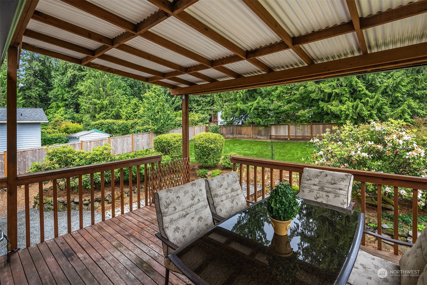 16604 3rd Avenue Southeast Bothell, WA 98012 - Photo 38 of 40 a view of a two chairs in the deck