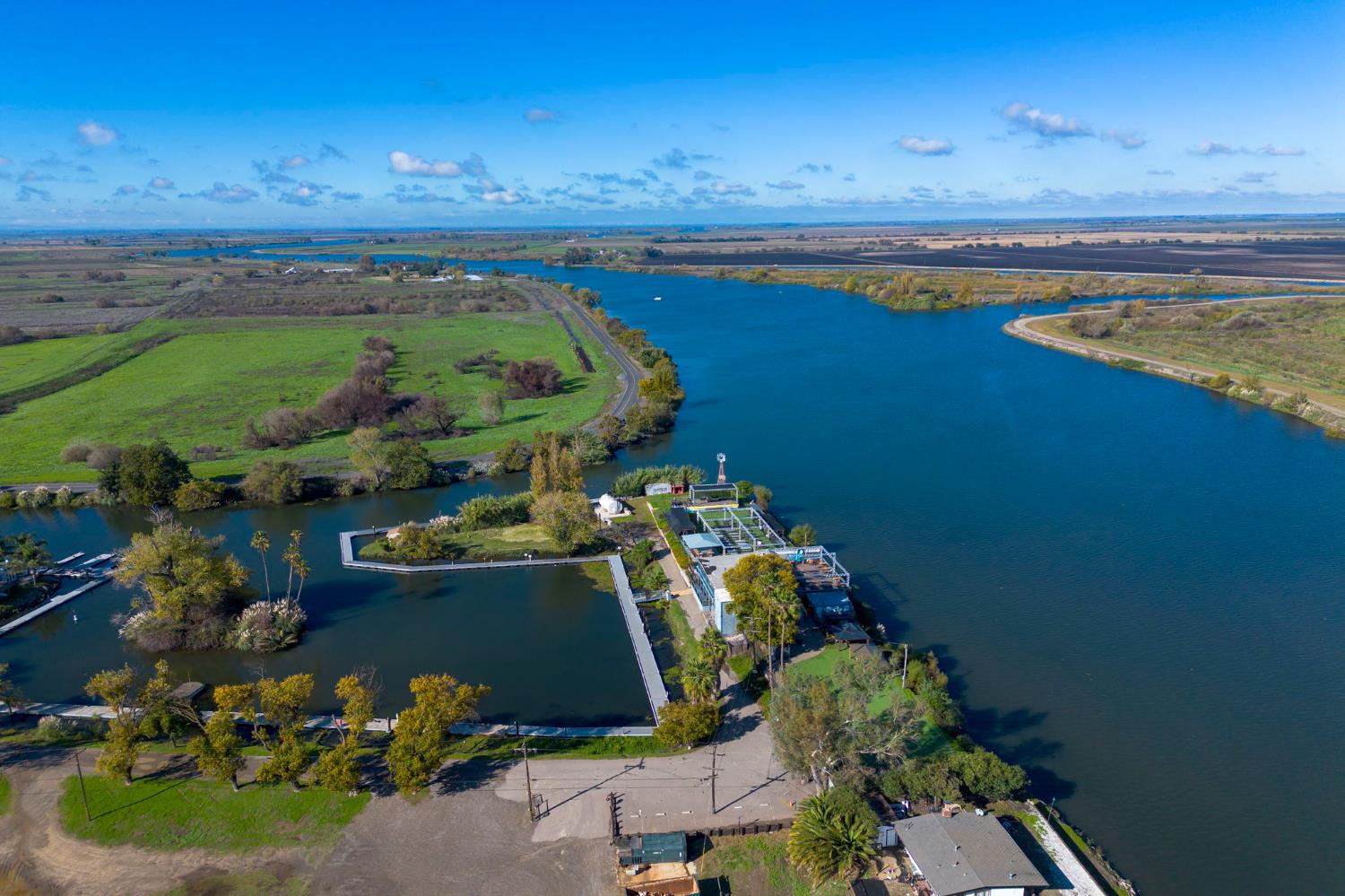 999511 West Rindge Road Stockton, CA 95219 - Photo 21 of 23 an aerial view of a house with a yard