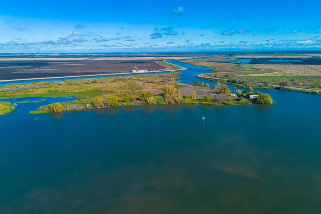 a view of an ocean and beach