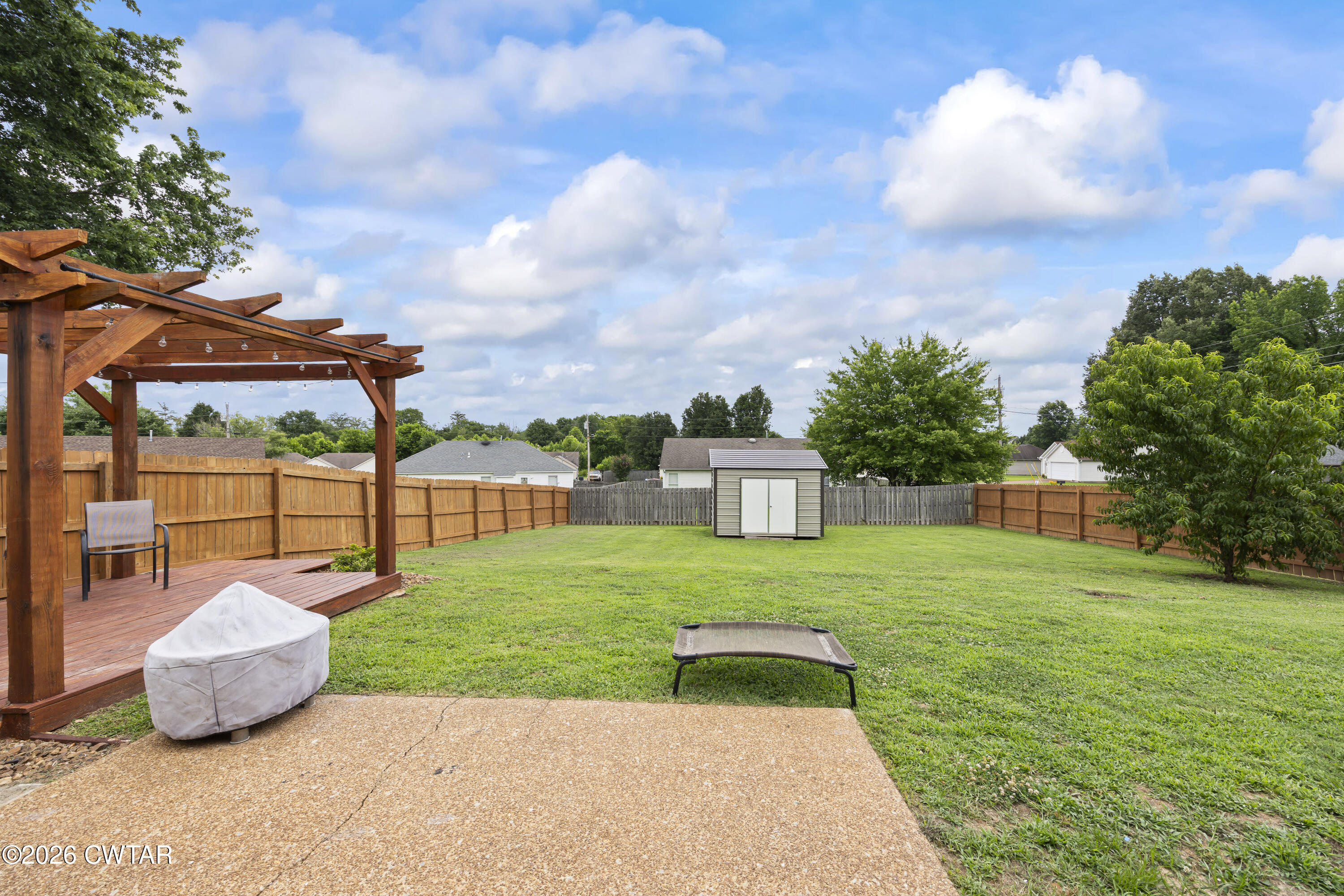 140 R Deloach Road Jackson, TN 38305 - Photo 17 of 19 Backyard