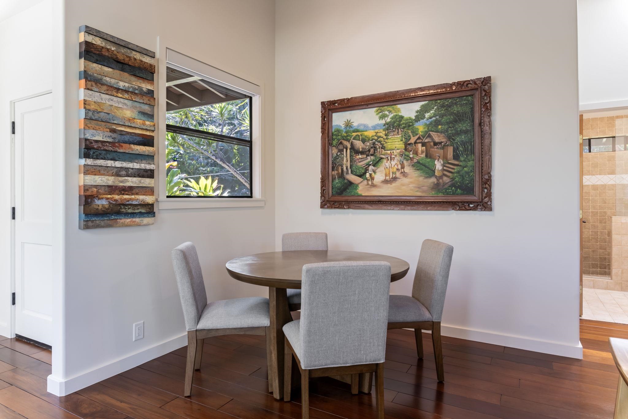 153 West Waipio Road Haiku, HI 96708 - Photo 4 of 15 a view of a dining room with furniture and window