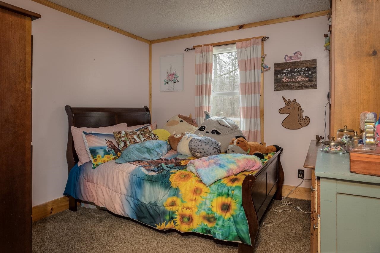 8448 Briery Branch Road Dayton, VA 22821 - Photo 23 of 37 a bed sitting in a bedroom next to a window