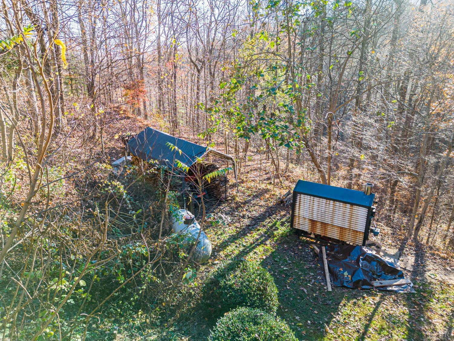 1151 Mt Horeb Road Amherst, VA 24521 - Photo 54 of 98 a view of a bench in the backyard
