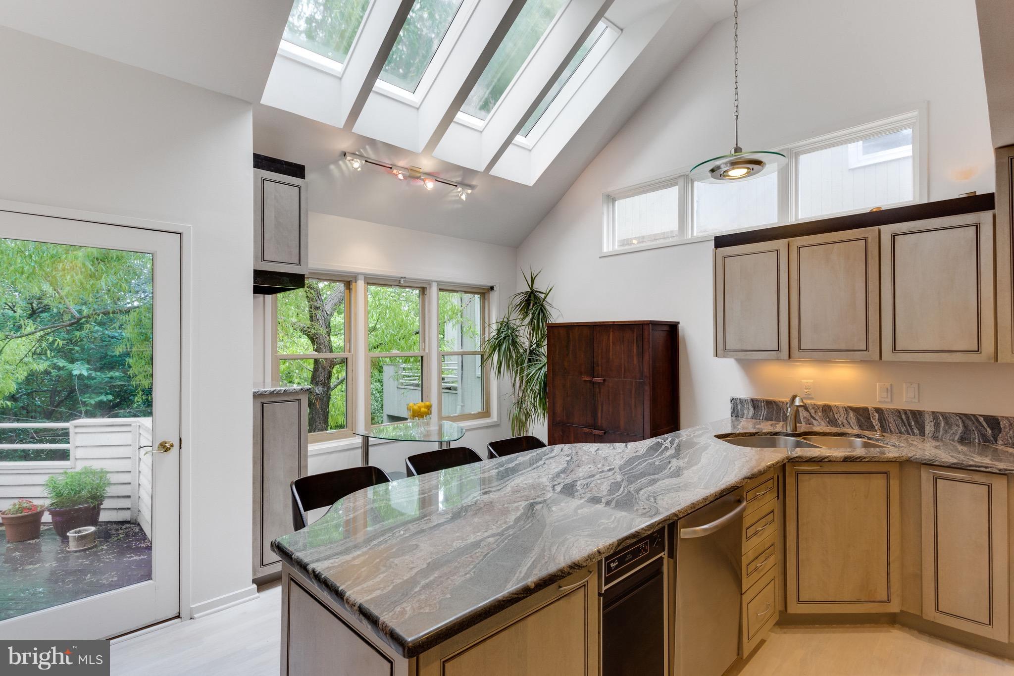 2046 Beacon Place Reston, VA 20191 - Photo 8 of 30 Eat In Kitchen Leads to 1 of 2 Decks