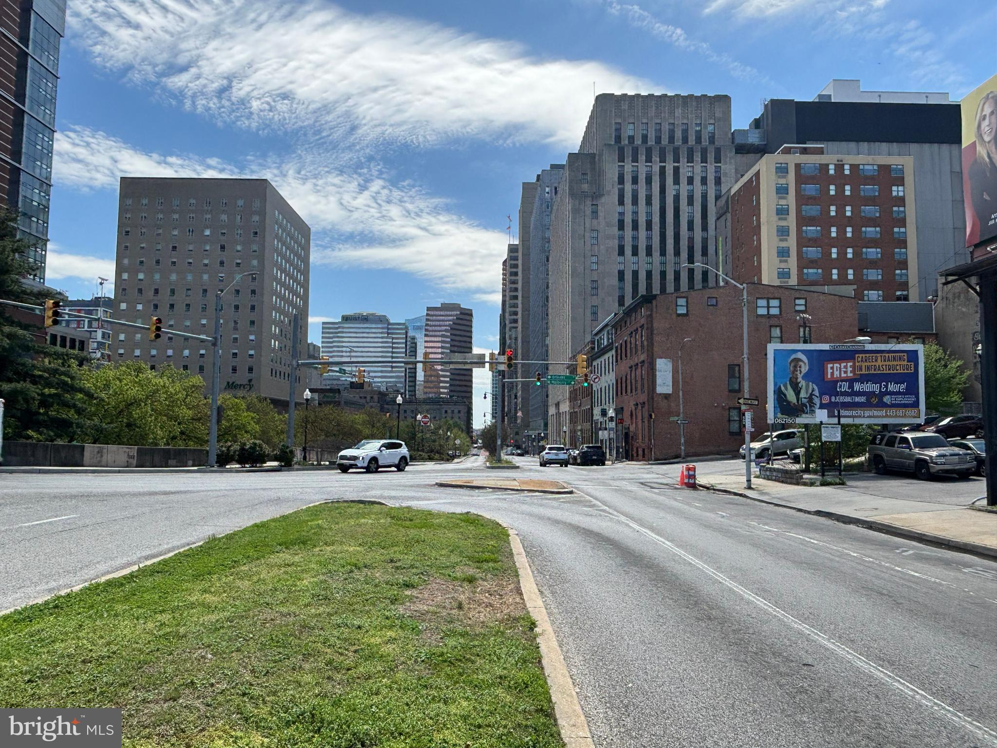 404 St Paul Street Baltimore, MD 21202 - Photo 16 of 17 a view of a street with cars on city street