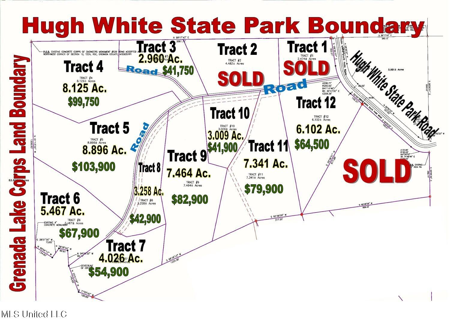 210 Hugh White State Pk Road Grenada, MS 38901 - Photo 15 of 15 Priced plat 2