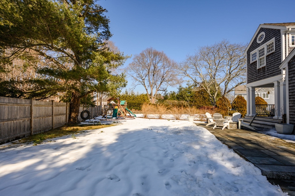 7 Village Lane Hingham, MA 02043 - Photo 30 of 34 a view of a street with the trees