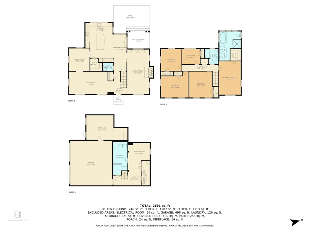 7 Village Lane Hingham, MA 02043 - Photo 34 of 34 a picture of floor plan