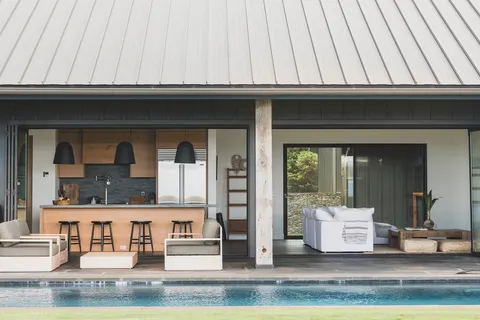 a view of entrance of the building