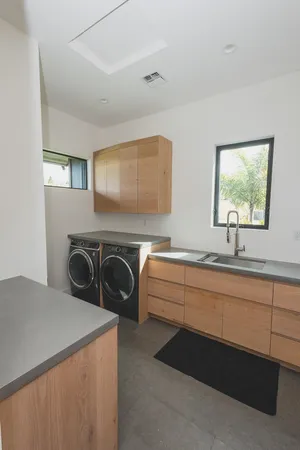 a view of swimming pool with outdoor seating