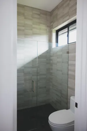 a gym room with gym equipment