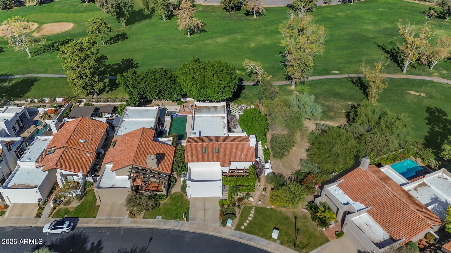 6198 North 28th Place Phoenix, AZ 85016 - Photo 31 of 33 an aerial view of residential houses with outdoor space and street view