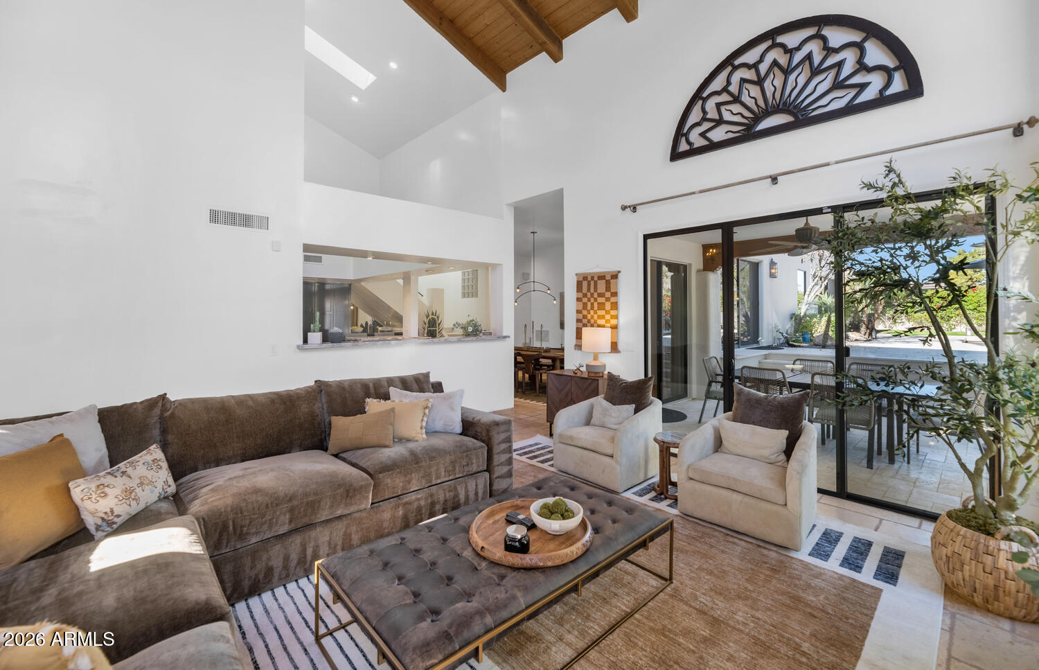 6198 North 28th Place Phoenix, AZ 85016 - Photo 5 of 33 a living room with furniture and wooden floor