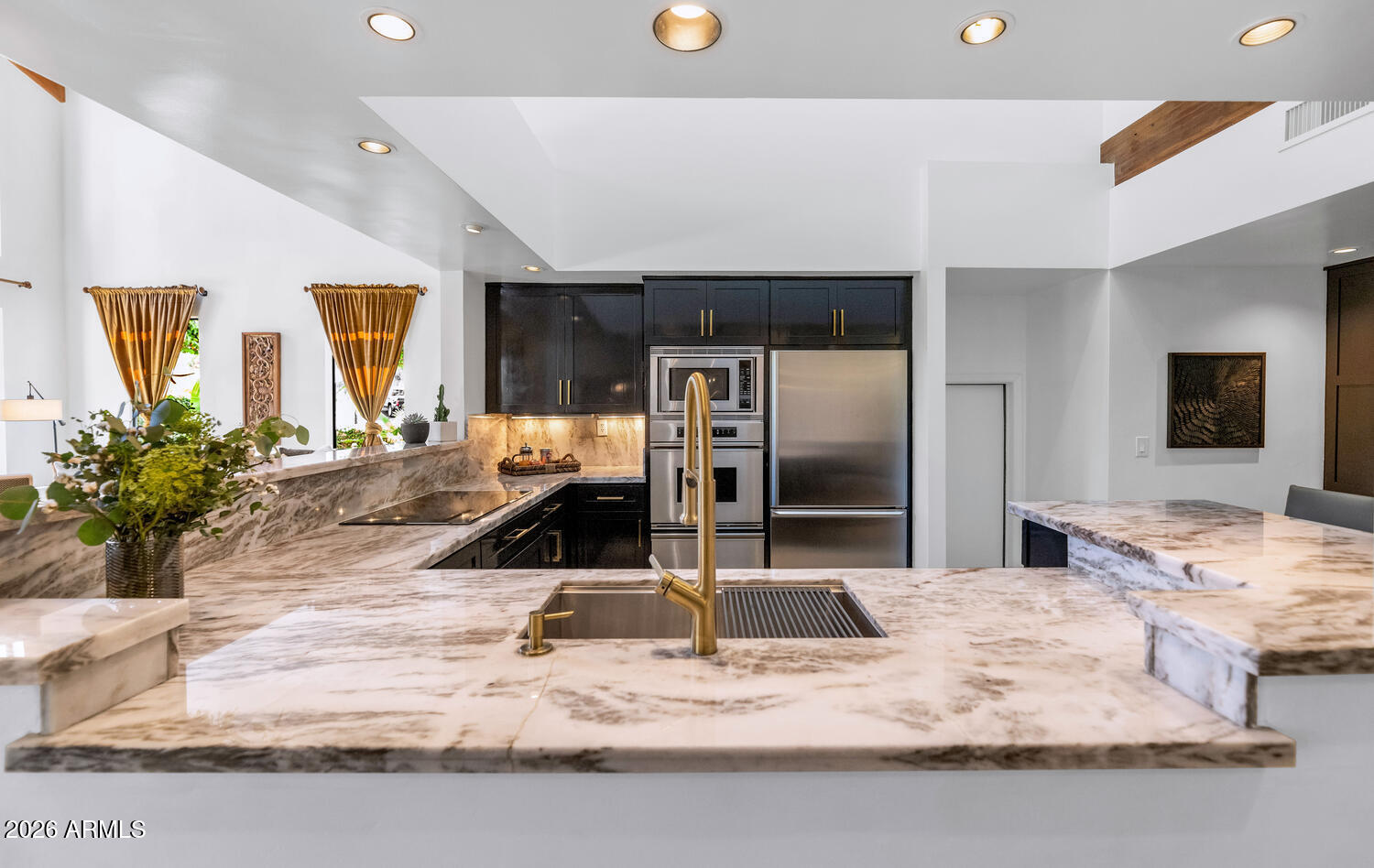 6198 North 28th Place Phoenix, AZ 85016 - Photo 9 of 33 a view of a living room and dining room