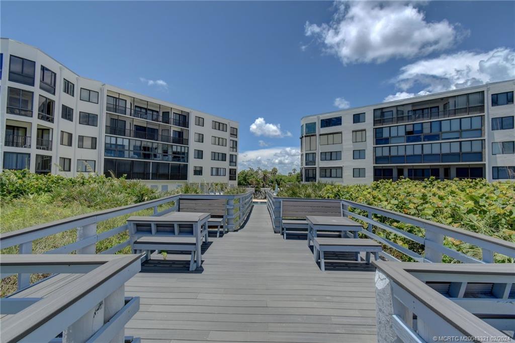 2375 Northeast Ocean Boulevard, Unit E405 Stuart, FL 34996 - Photo 36 of 58 a view of a balcony with chairs