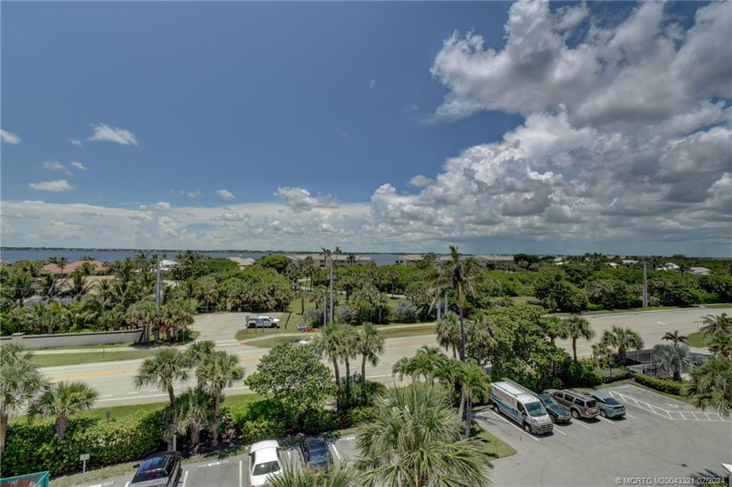 2375 Northeast Ocean Boulevard, Unit E405 Stuart, FL 34996 - Photo 58 of 58 a view of a lake with houses in back