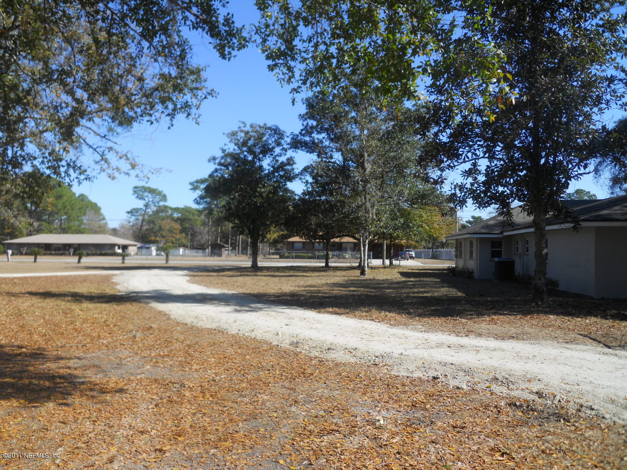 246 Alvis Road Jacksonville, FL 32220 - Photo 53 of 54 a view of swimming pool with trees in the background